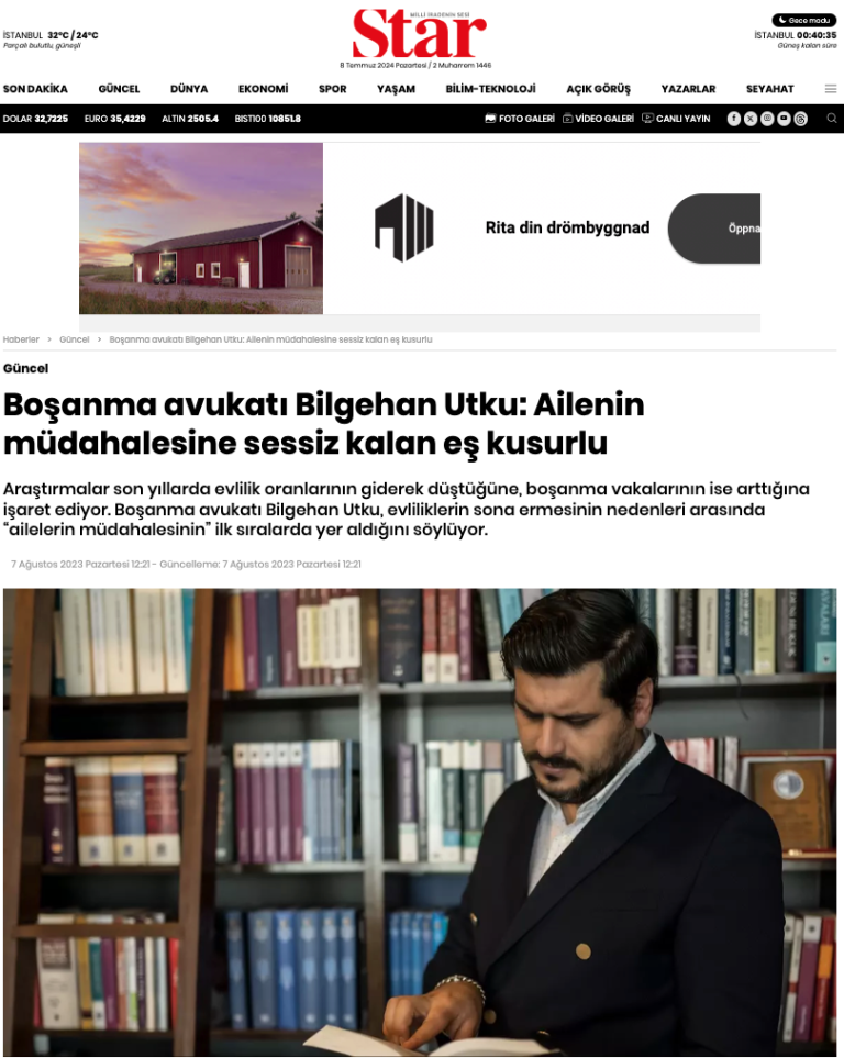 Star Gazetesi - Avukat Bilgehan UTKU Basın açıklaması